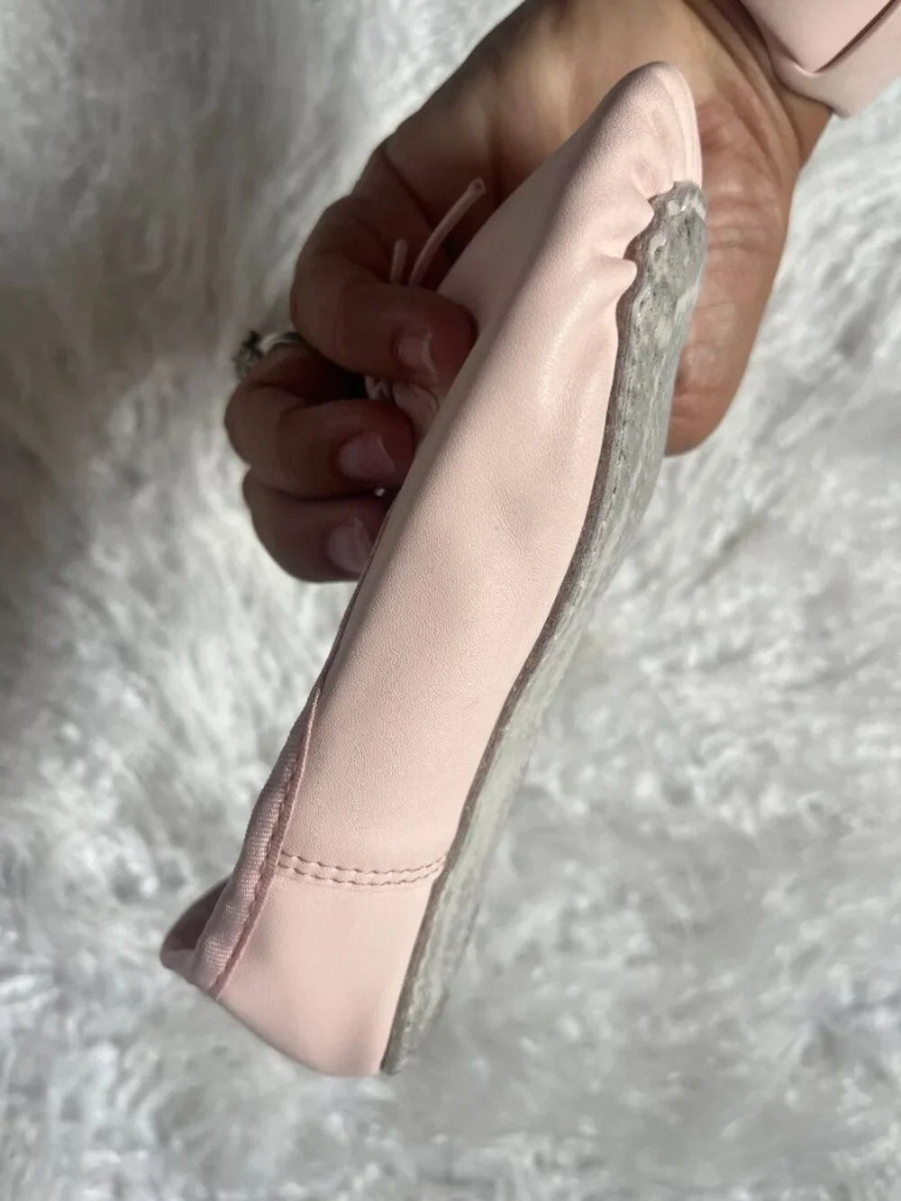 Danskin kids ballet shoes  size 12